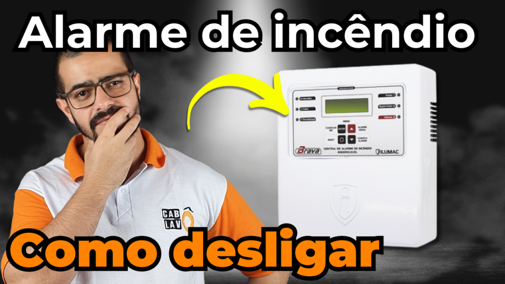 Como desligar o Alarme de Incêndio