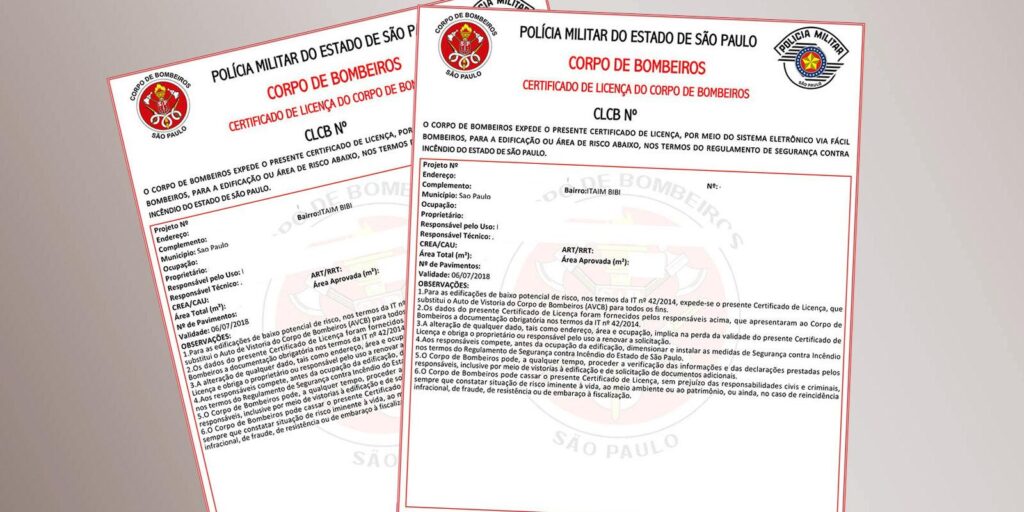AVCB como fazer correções por FAT no Corpo de Bombeiros de São Paulo