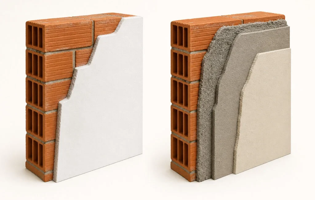 Reboco ou Gesso Liso qual é o melhor acabamento para parede